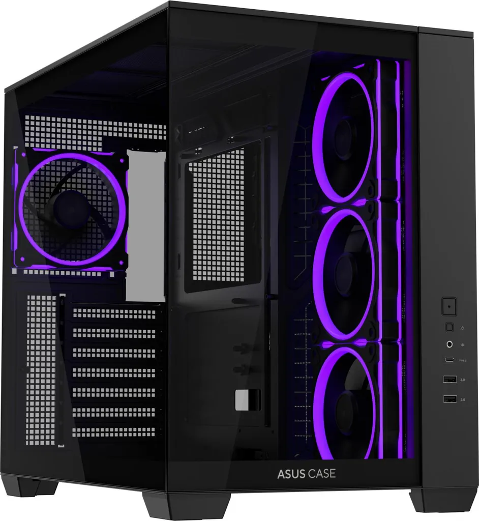 ASUS A32 PLUS: Trasforma il tuo PC in un Capolavoro Nero e ARGB