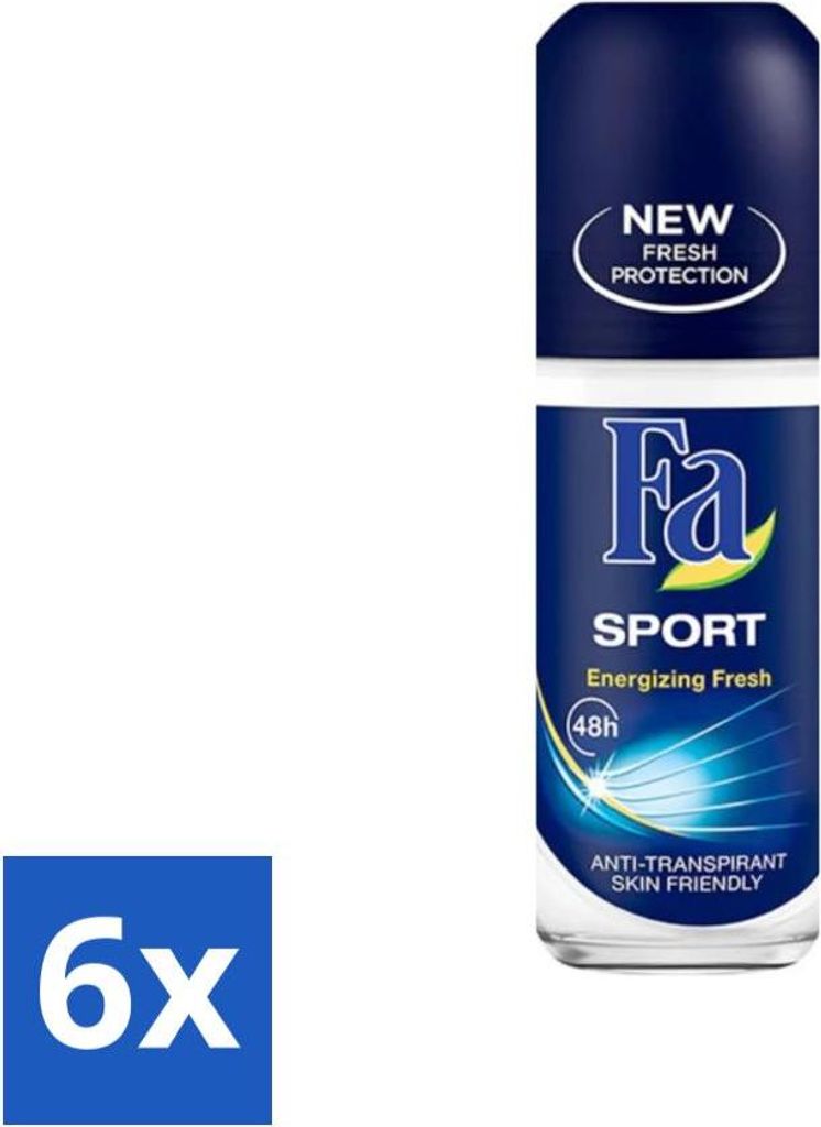 Fa - Deportivo - Desodorante en roll-on - Frescura Imagen del producto 