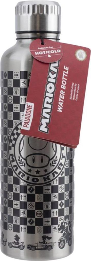 Metallflasche nintendo mario kart