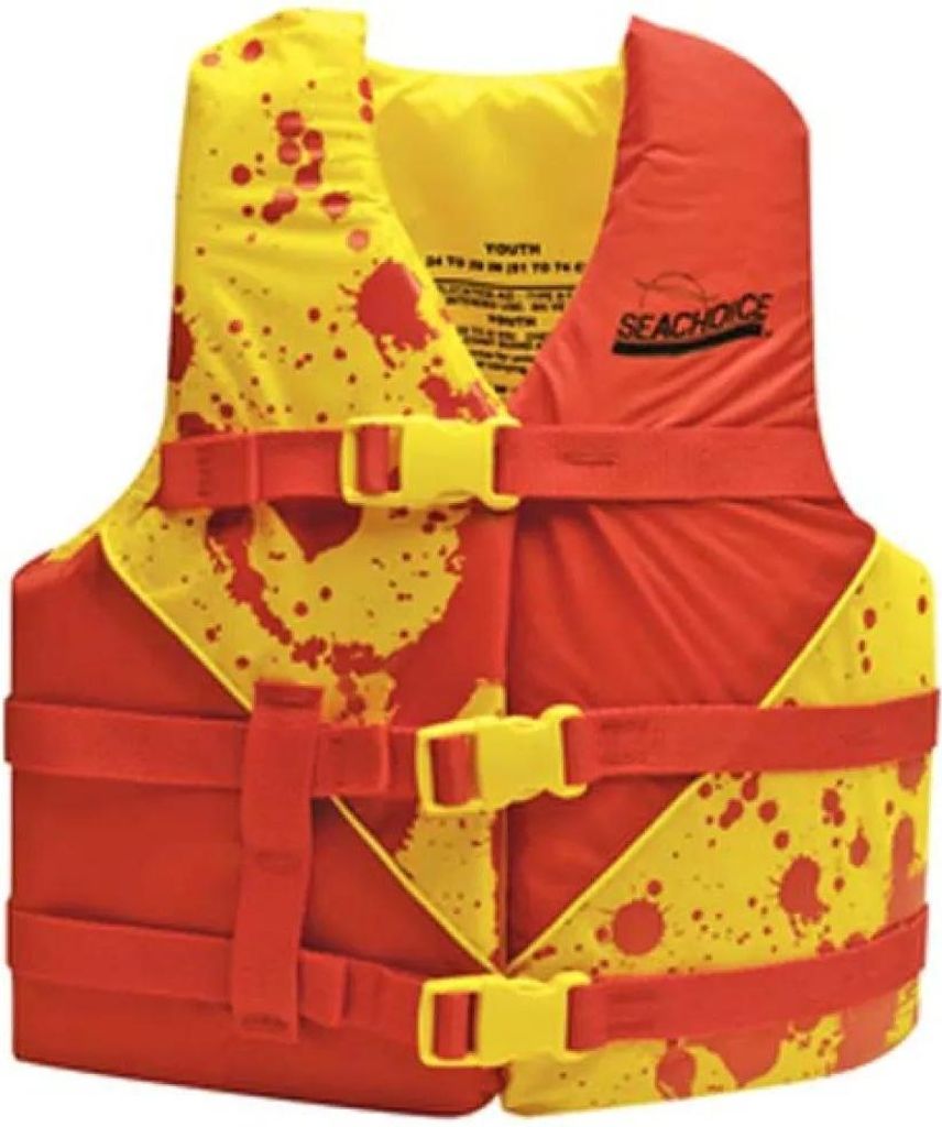 Seachoice Deluxe Kinderrettungsweste Gelb,Orange 14-23 kg Gelb,Orange 14-23 kg