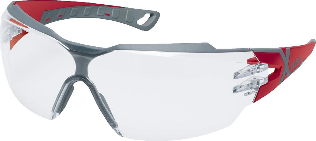 uvex Bügelbrille pheos cx2 rot/grau