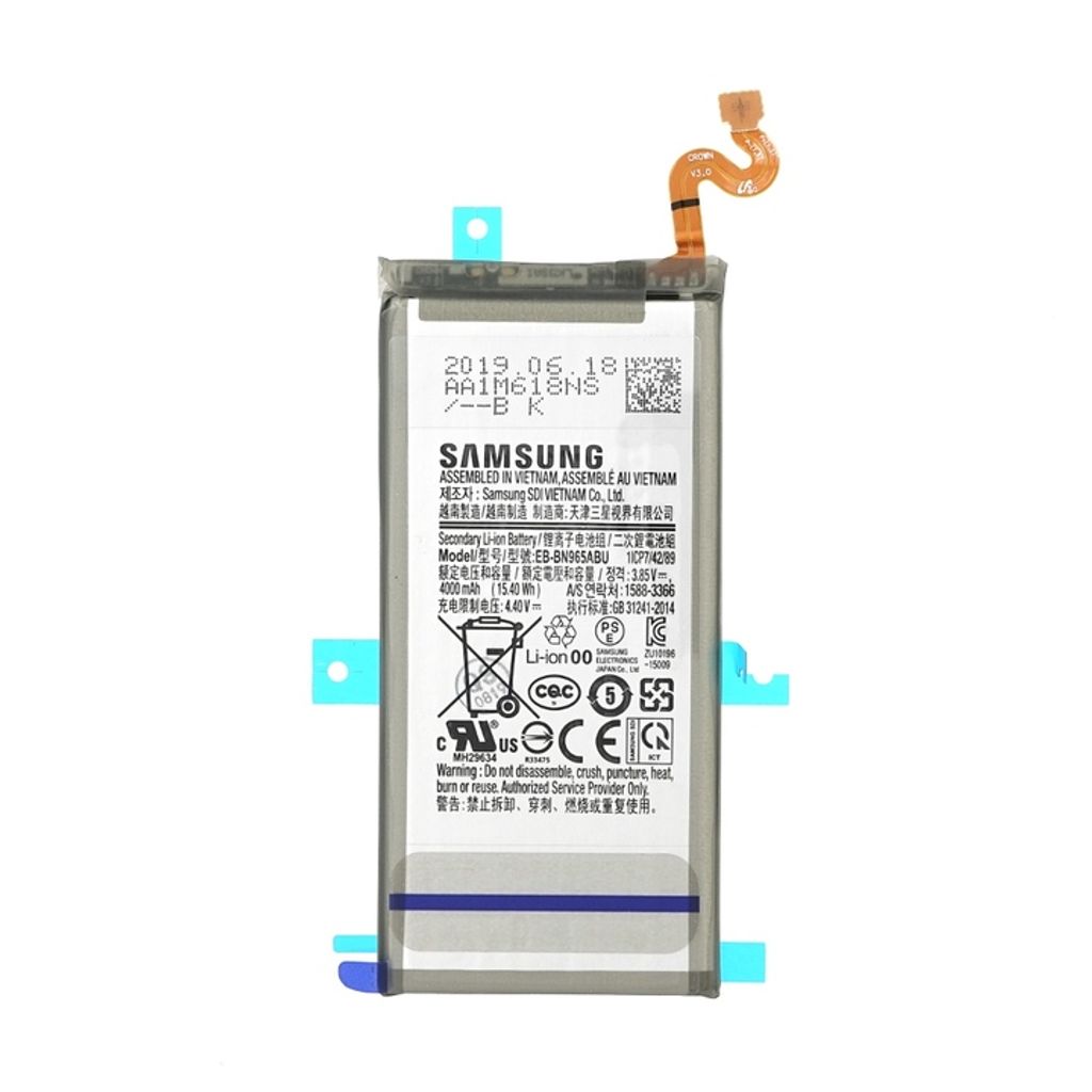 Samsung Galaxy Note 9 N960F Akku 4000mAh EB-BN965ABU - Produktbild 