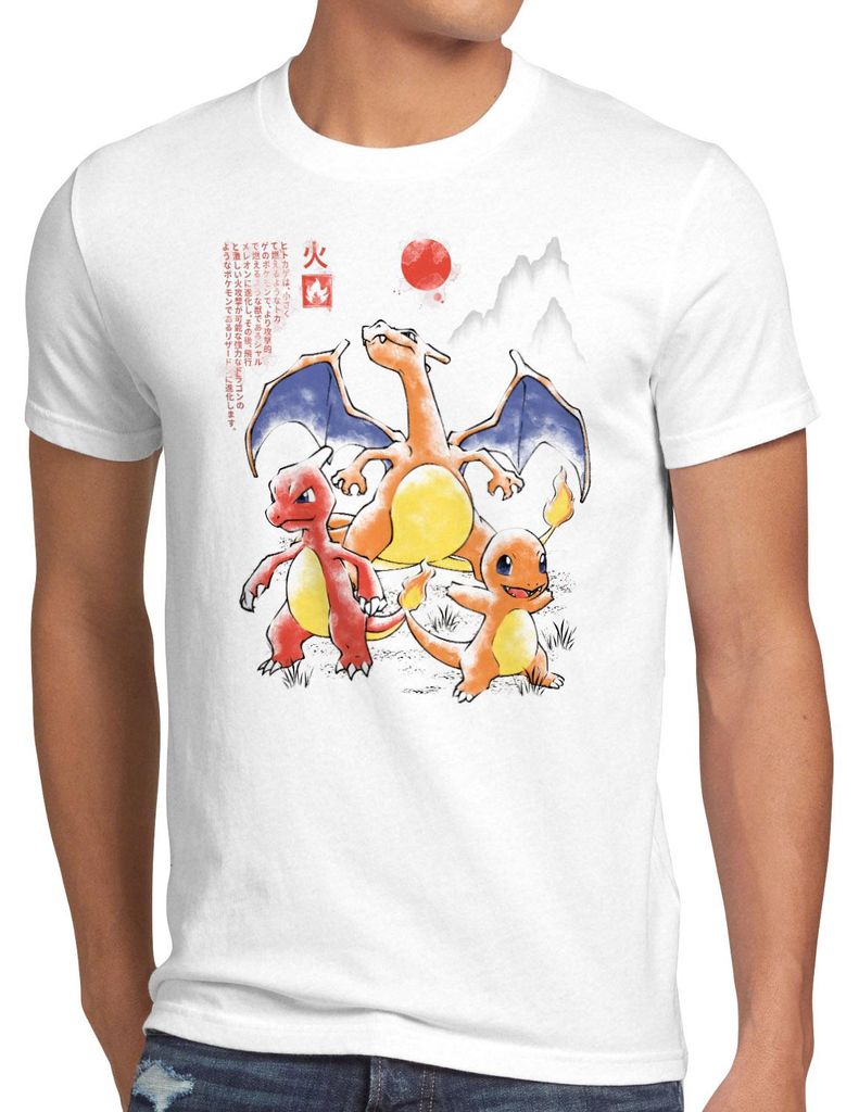 style3 1St Gen Fire Evo Sumi-E Herren T-Shirt