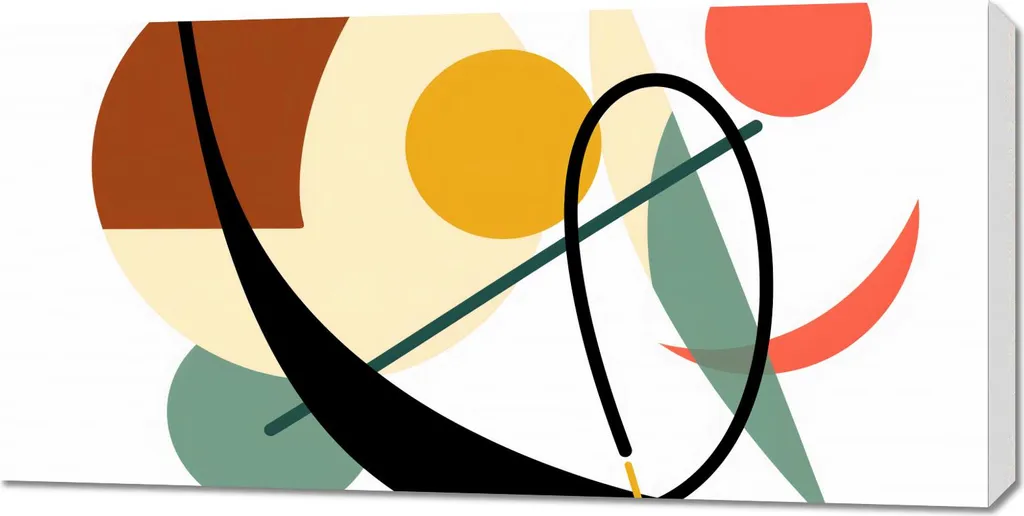 Quadro 100x50cm Movimento dell'arte