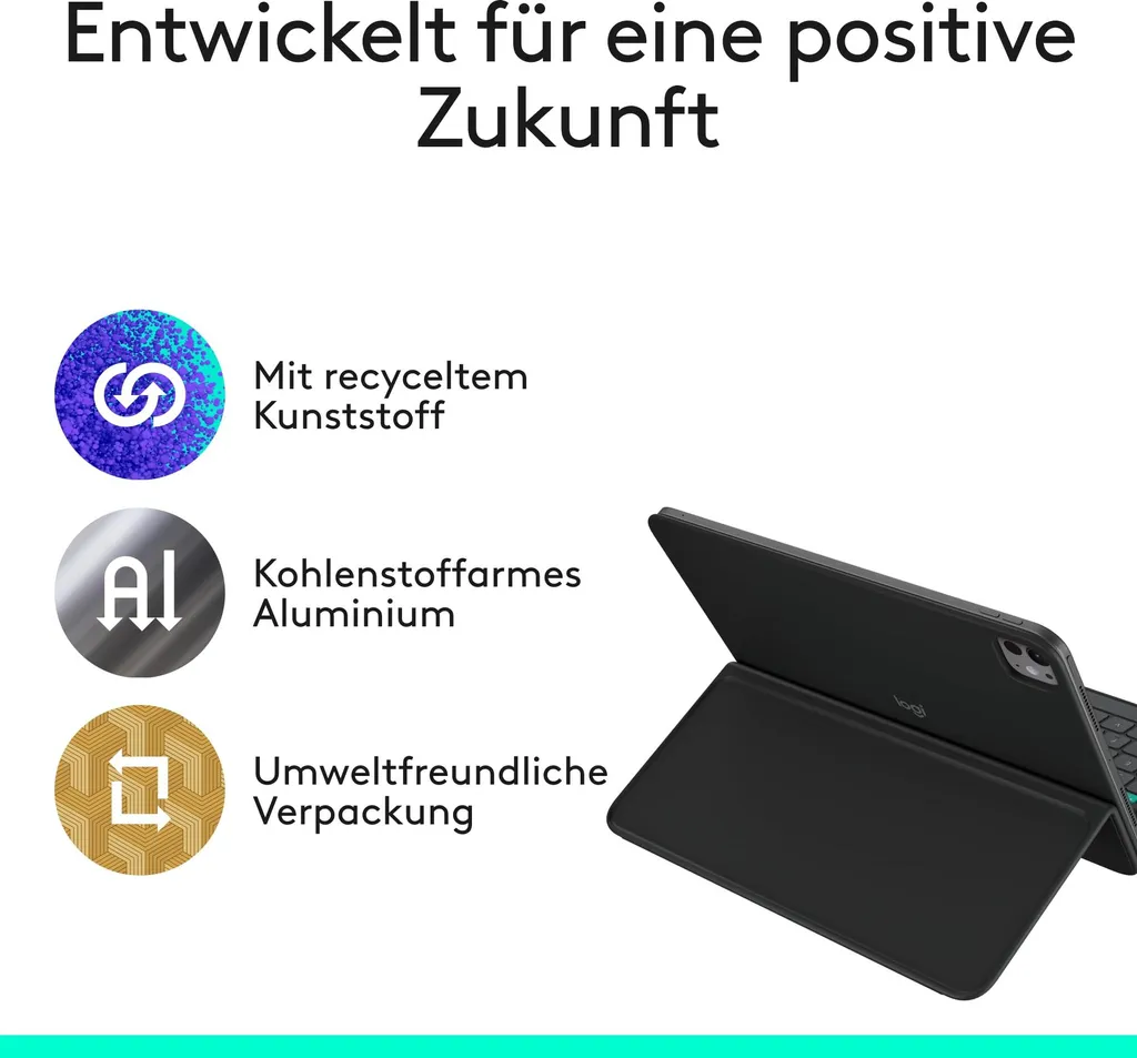 Logitech Folio Touch Clavier Rétroéclairé avec Trackpad iPad Pro 11 - 9