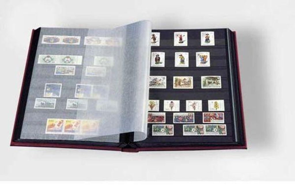Comfort Einsteckbuch, DIN A4,  64 schwarze Seiten, Image du produit 