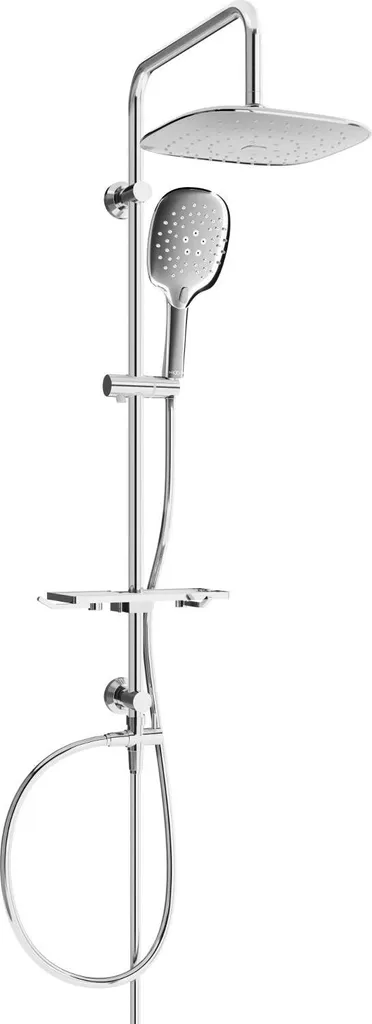 Colonne de douche T22 finition chrome brillant - Anti-calcaire et robuste