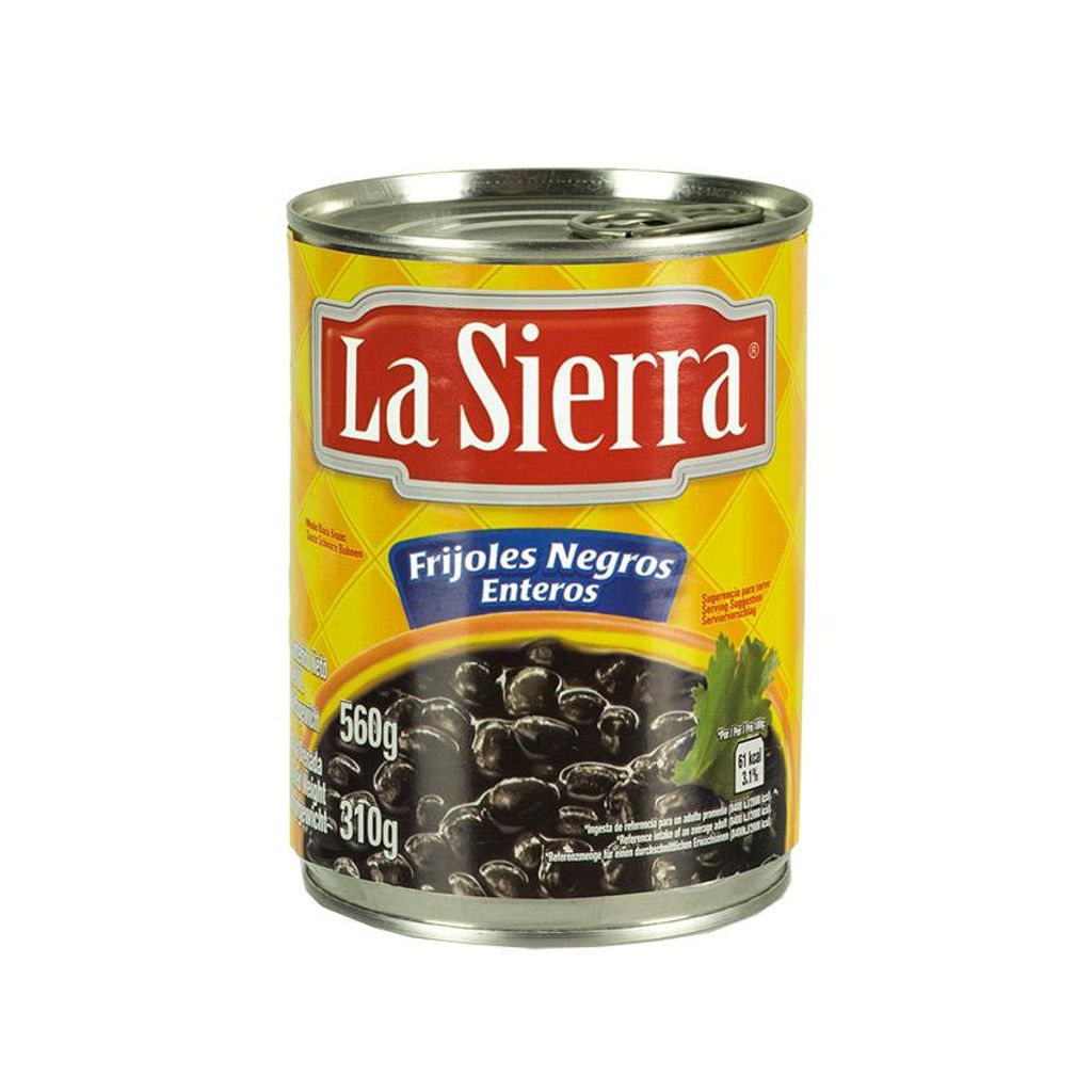 LA SIERRA gewürzte Ganze Schwarze Bohnen