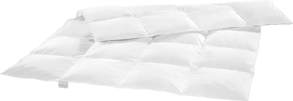 Couette anti-froid Bodyprotect 155x220 en duvet naturel sans zones froides