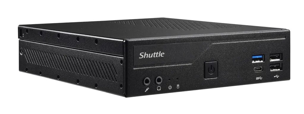 Station de Travail Slim Shuttle DH610 Intel DDR4 pour Multitâche