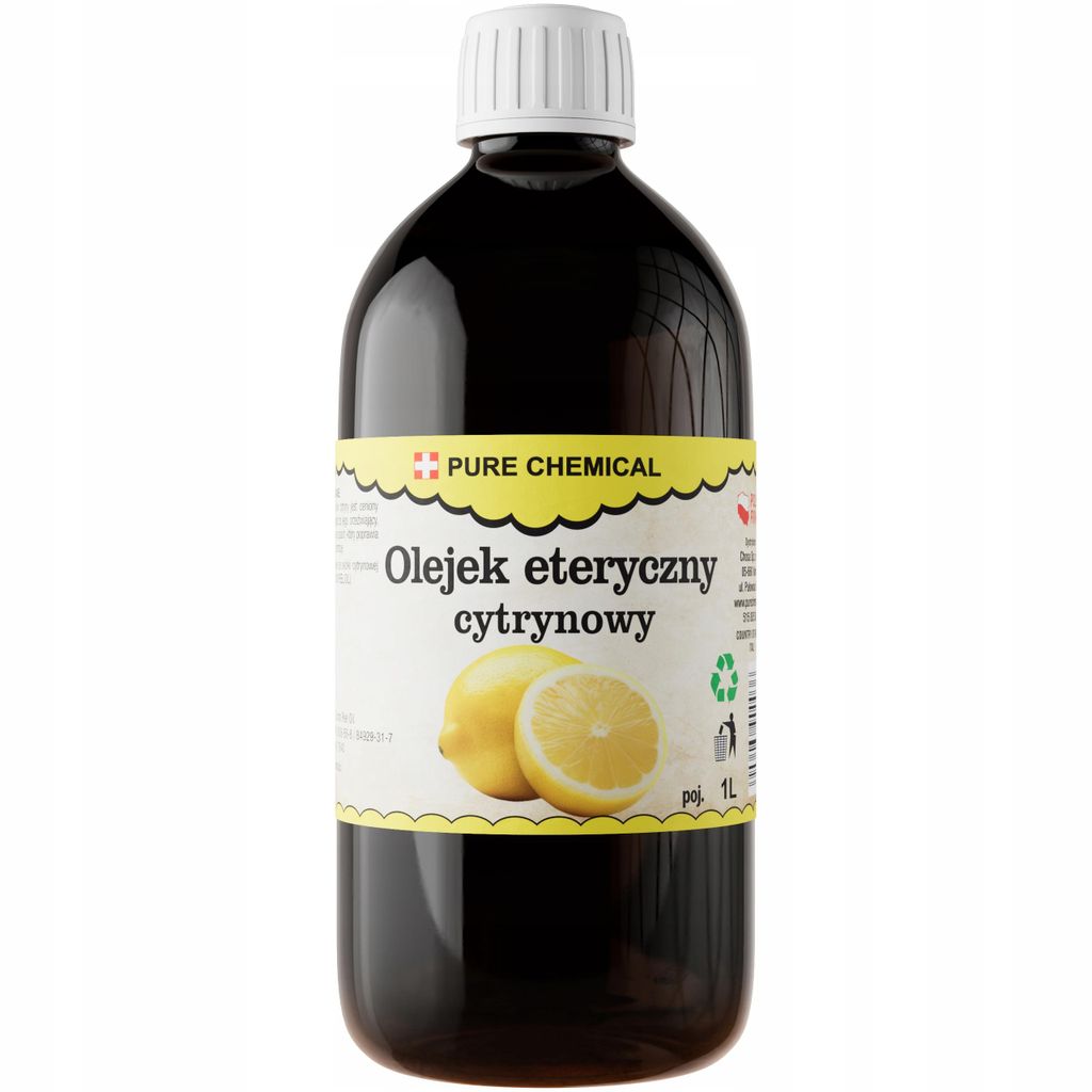 Huile essentielle de citron, 100% pure et naturelle – 1000 Image du produit 