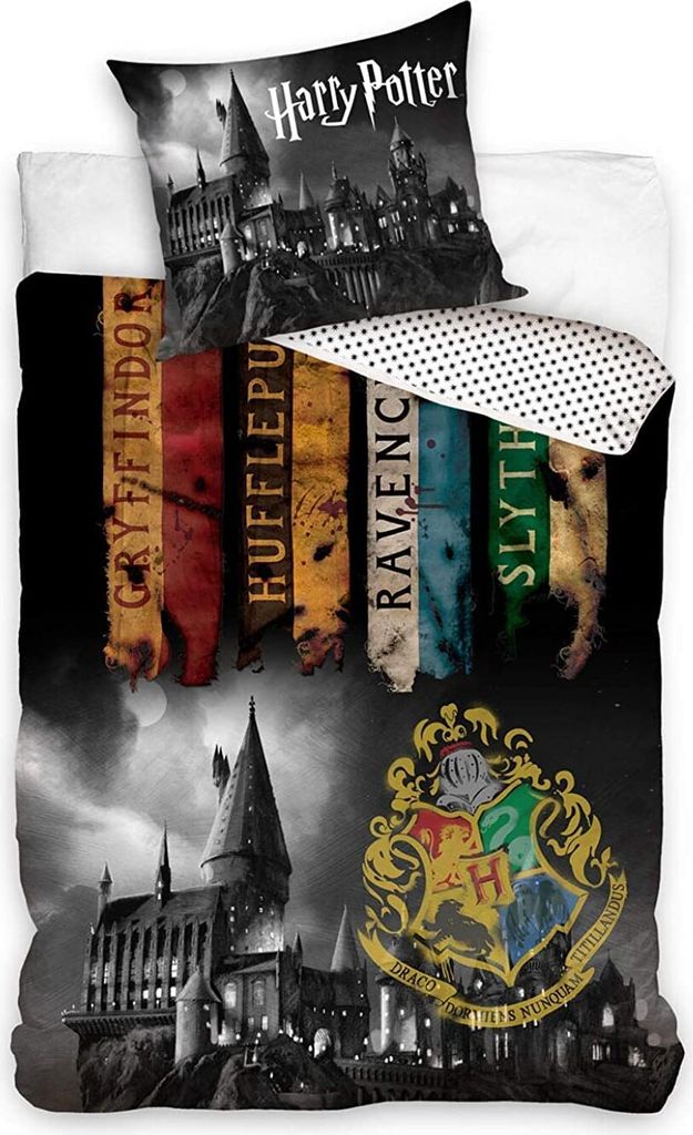 Harry Potter Bettwäsche 140×200cm, 70×90 cm Produktbild 
