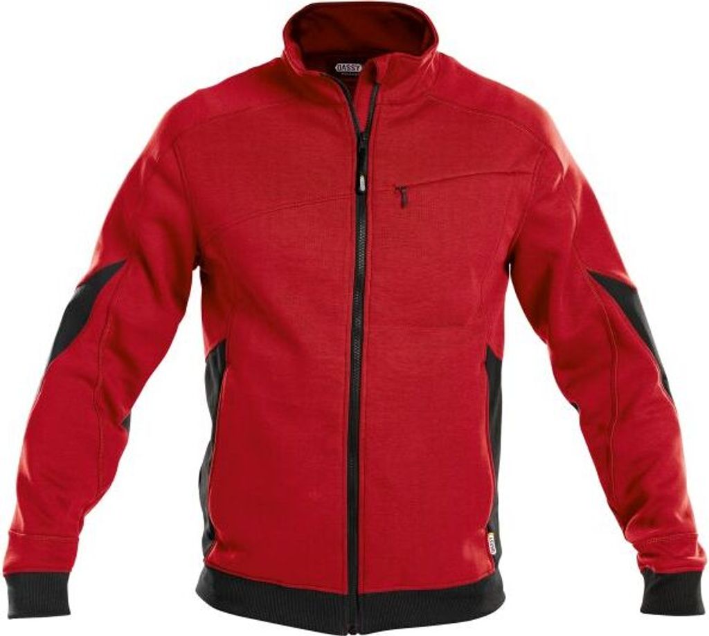 DASSY Sweatshirt VELOX Pullover Gr. 4XL rot/schwarz Produktbild 