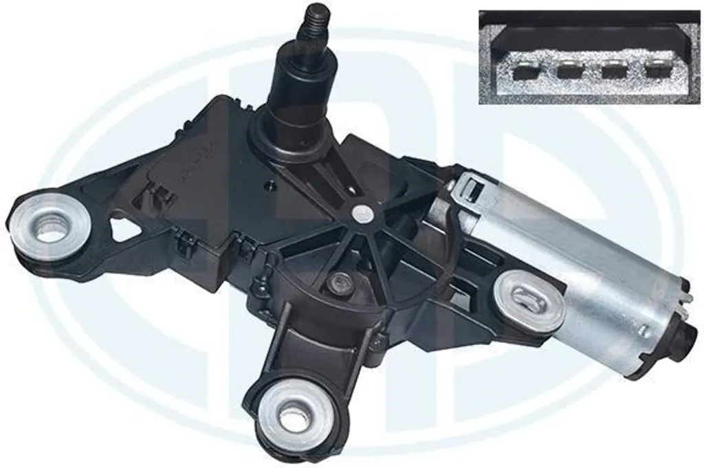 Moteur essuie-glace arrière 12V ERA 460387A robuste pour Octavia II