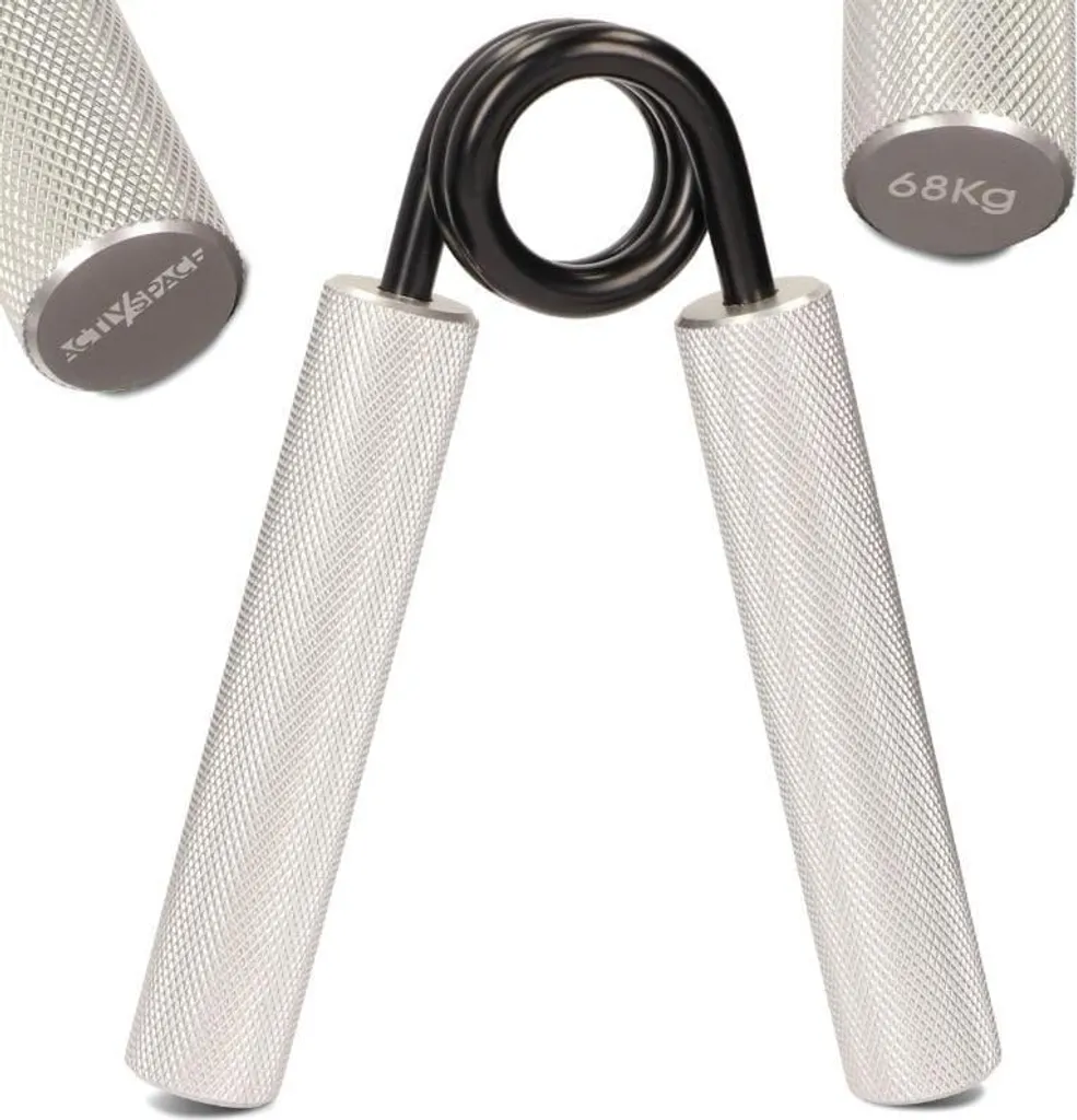 Pince de musculation main en métal 68kg pour avant-bras et grip fort
