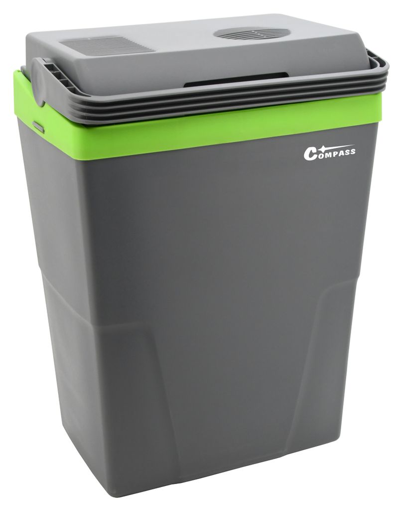 Lodówka samochodowa 22l (szaro-zielona, A++) Zdjęcie produktu 