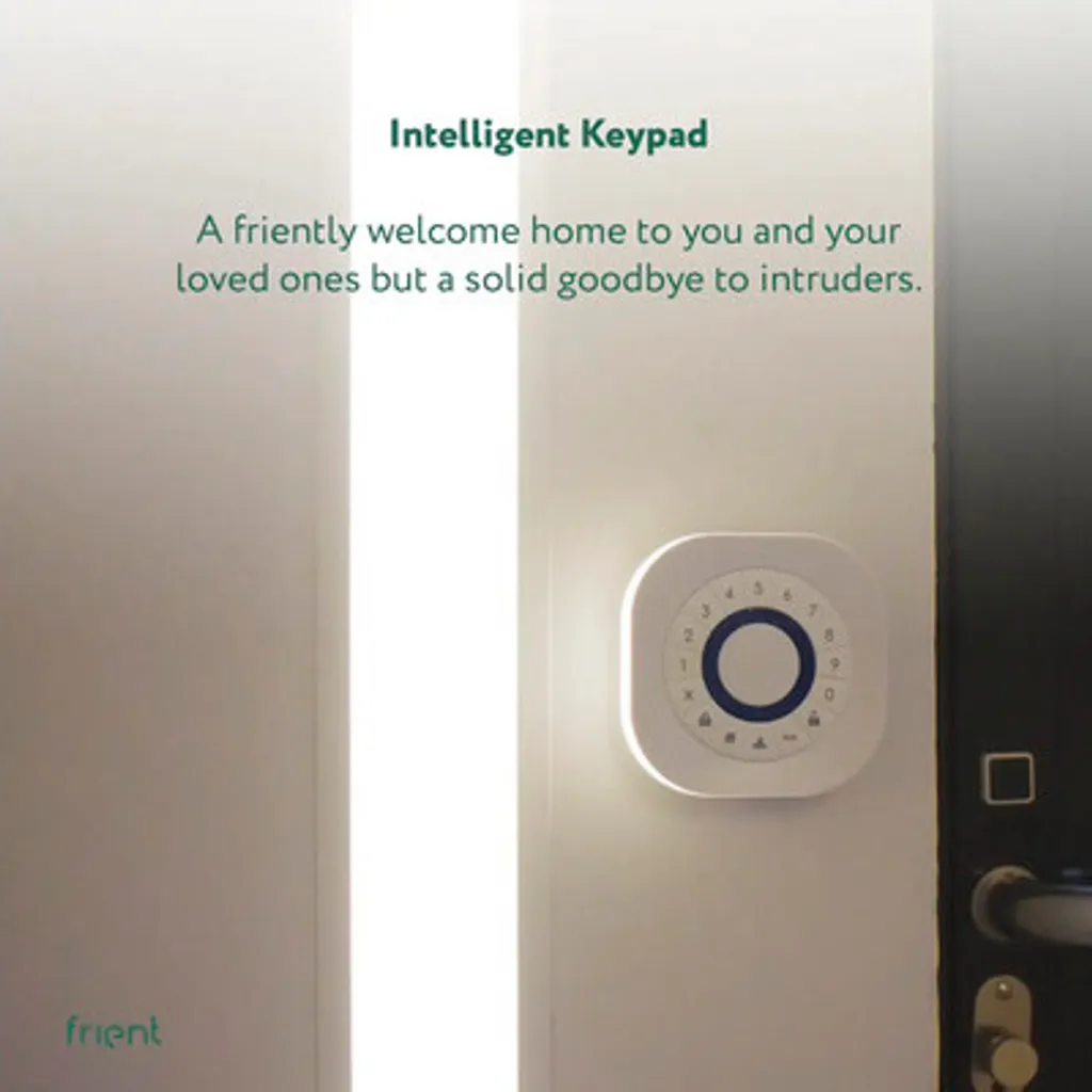 frient Clavier à Code Zigbee et Lecteur RFID Intelligent pour Homey