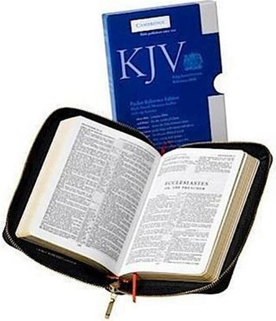 Pocket Reference Bible-KJV-Zipper