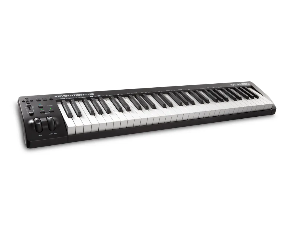 Clavier MIDI M-Audio Keystation 61 MK3 avec 61 touches sensibles au toucher
