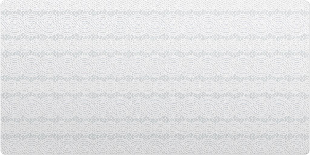 Wellenförmige Retro-Linien– Schreibtischunterlage – Schreibtisch Tischunterlage – 120x60 cm – Unterlage Groß Schreibtischmatte