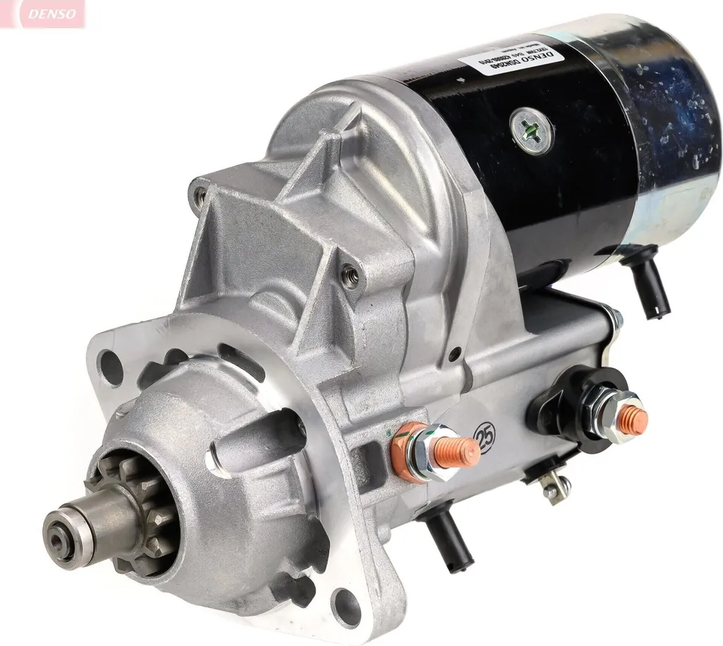 Démarreur de remplacement 12V 2,7kW compatible avec utilitaires lourds