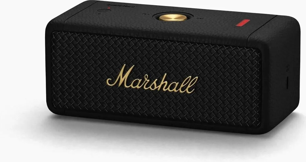 Marshall Emberton II Enceinte Bluetooth Noir : Son 360 Haute Qualité