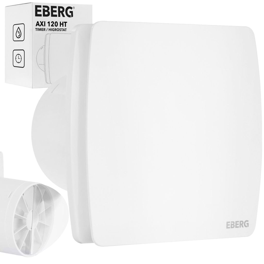 EBERG AXI 120 HT Wentylator Łazienkowy 120 mm Higrostat Zdjęcie produktu 