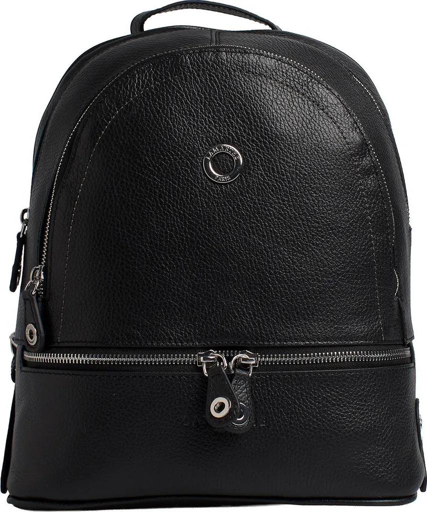 LaMarthe Zainetto Donna 164011: Eleganza Francese in Vera Pelle Nero