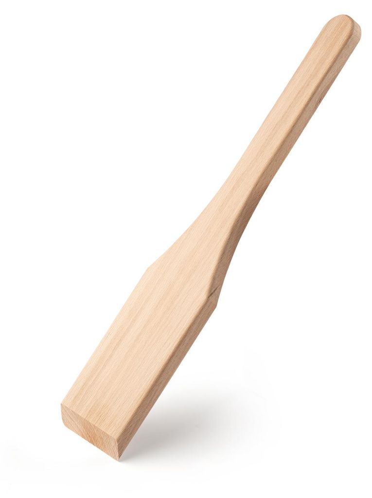 Metrie | Rina-1028 Holzschaber 1 cm dick, Buche | 280×60 mm Produktbild 