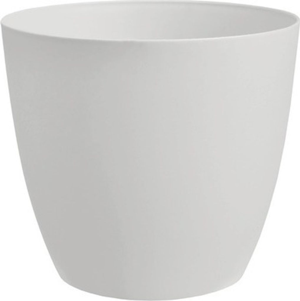 Ella Mat dekorativer Blumentopf, Weiß – Durchmesser: 7 cm