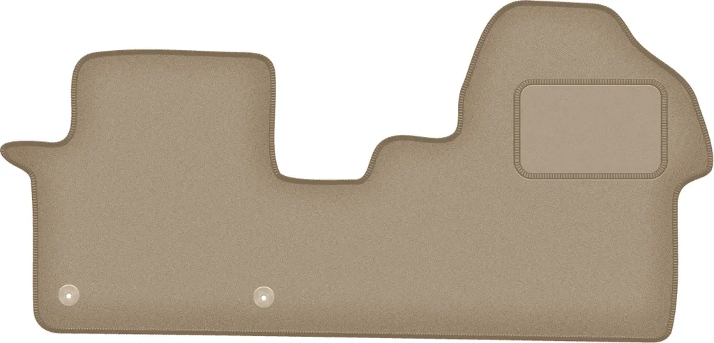 Tappetino Custom Beige Opel Vivaro C 2019+ Velluto Alta Gamma