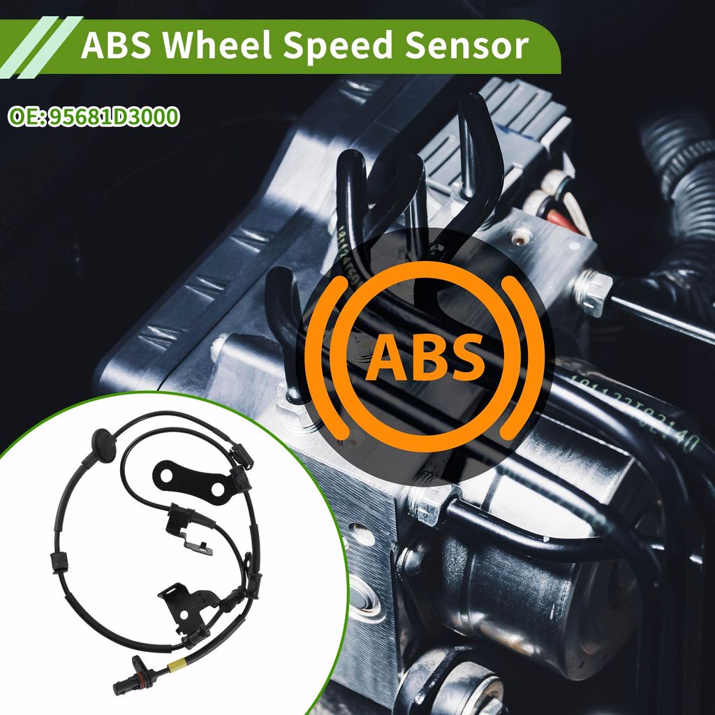 ABS Raddrehzahlsensor hinten rechts ABS Sensor Antiblockiersystem Sensor Nr. 95681D3000 für Hyundai Tucson 2015-2017