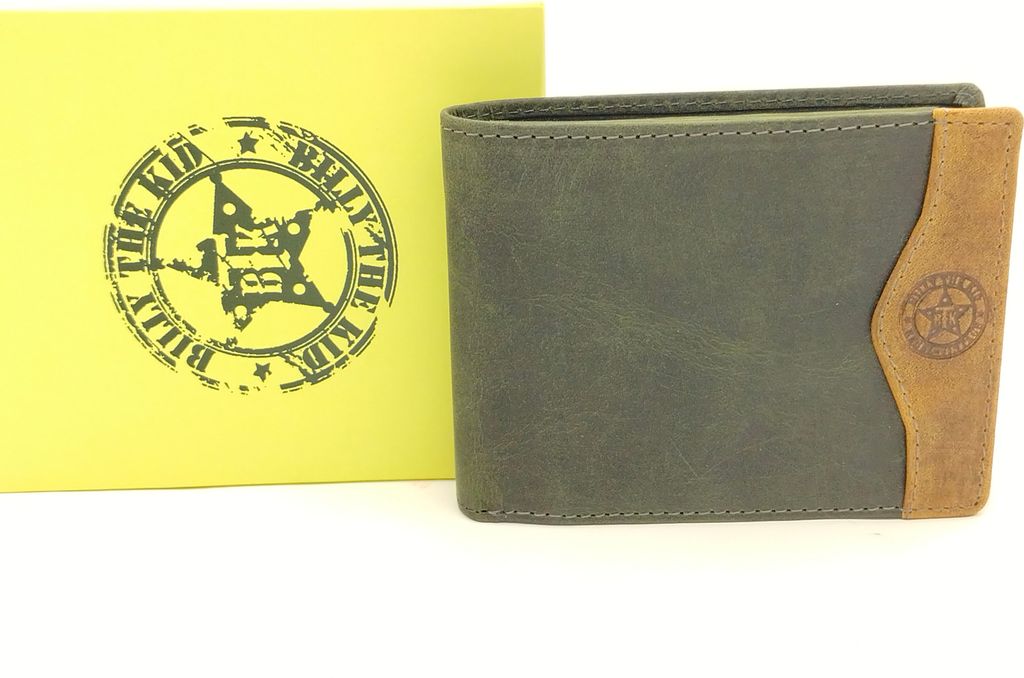 Billy the Kid BTK-Hunter Scheintasche 2tlg. RFID khaki/brown