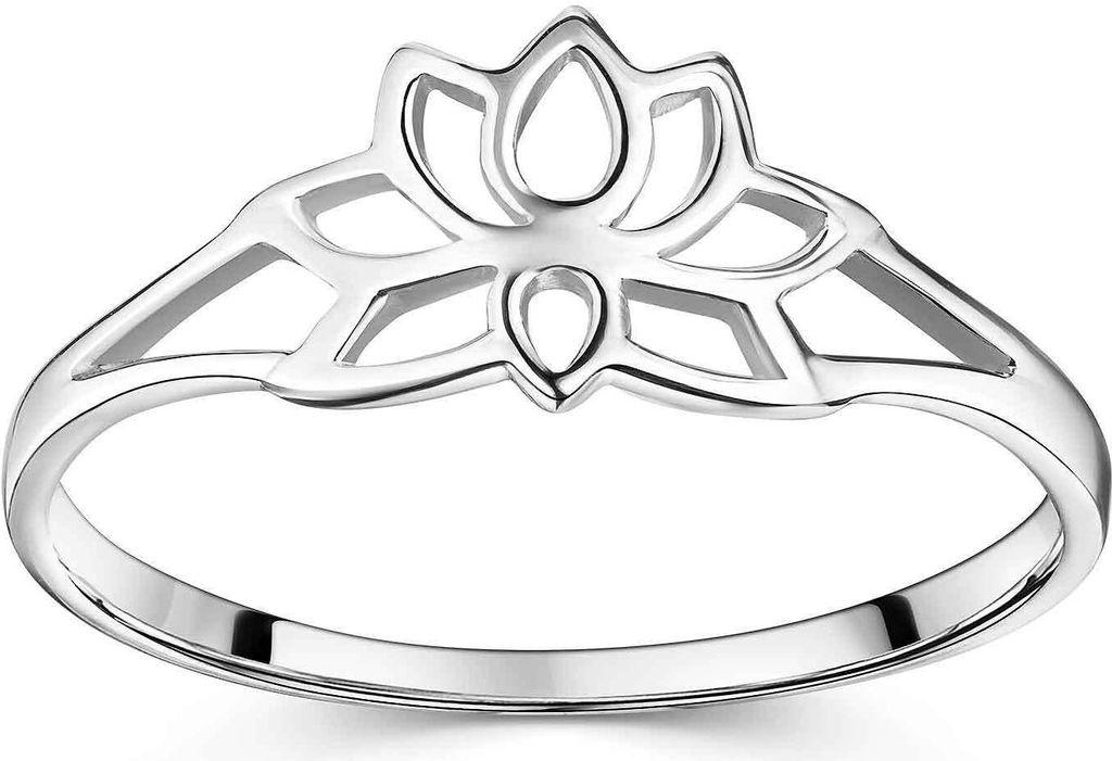 MATERIA by Matthias Wagner Lotusblume Ring aus 925 Sterling Produktbild 