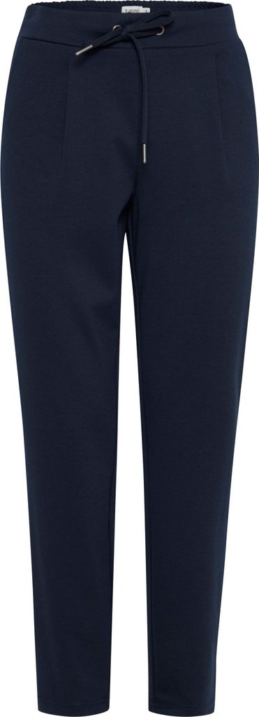 b.young BYRizetta Damen Hose Stoffhose Pants mit Stretch Kordelzug Bundfalten Eingrifftaschen Slim fit
