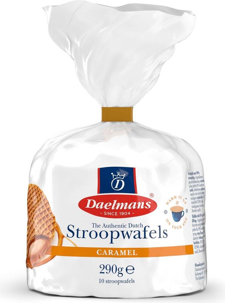 Daelmans Stroopwafels Karamell-Waffeln, 8er Pack Produktbild 