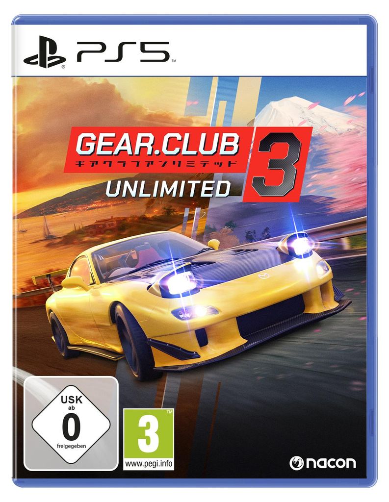 Gear Club Unlimited 3  PS-5 Produktbild 