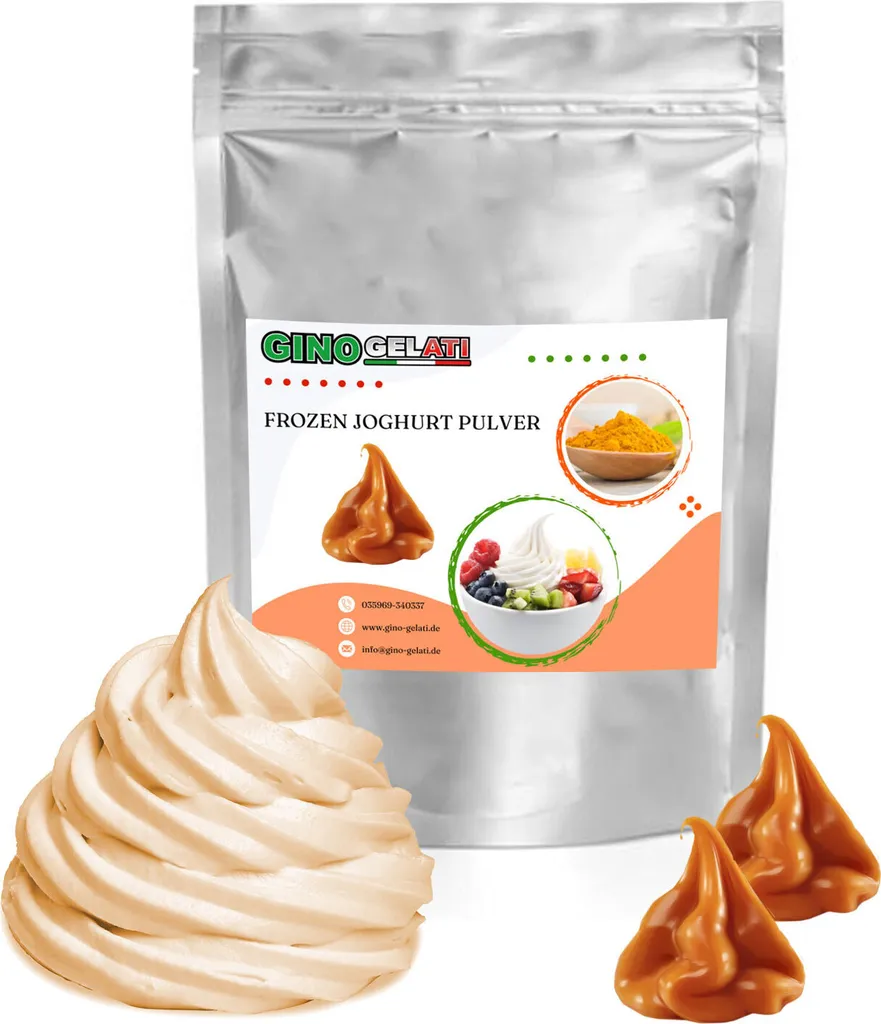 Yogurt gelato al caramello in polvere 10 kg