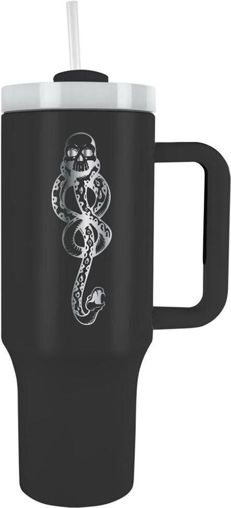 Harry Potter - Trinkbecher "The Dark Arts", 1,1 L PM11044 (Einheitsgröße) (Schwarz/Weiß)