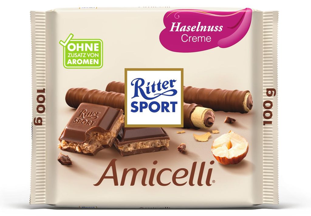 Ritter Sport Amicelli 100g Produktbild 