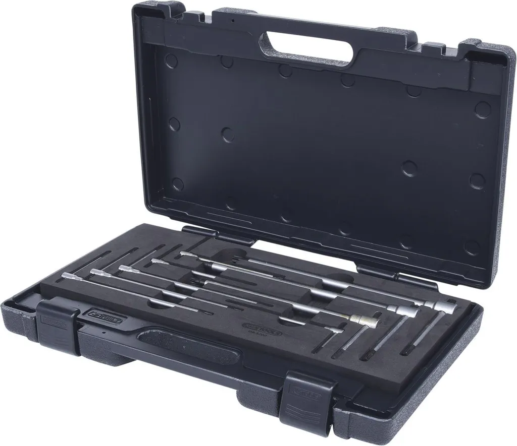 Coffret de clés mâles en T à 3 voies profil TX KS Tools - Lot de 9 pièces