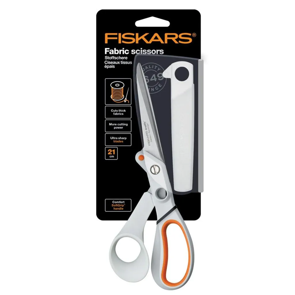 Ciseaux Fiskars ServoCut 9154 : Technologie Micro-Tip et Coupe Facile - 9