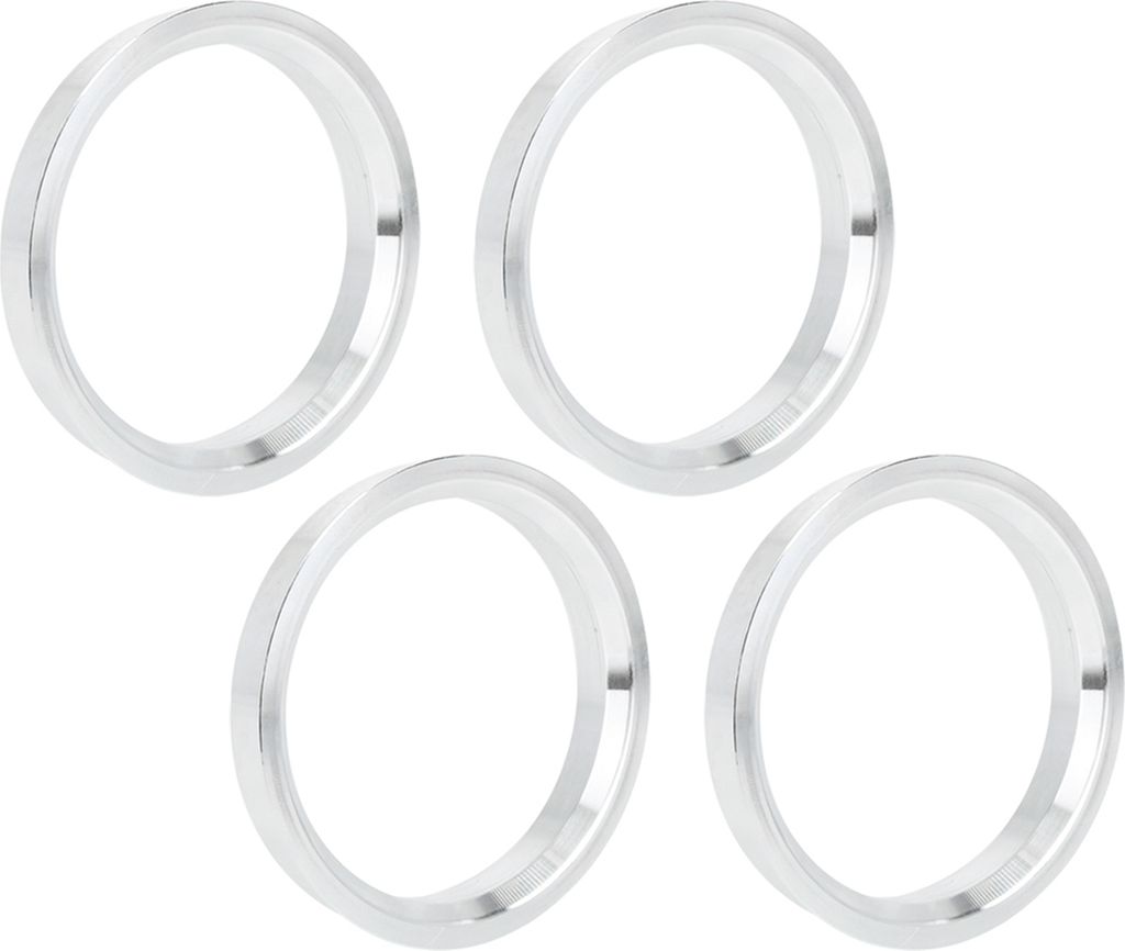 4 Stück 66,6 bis 57,1mm zentrische Auto Naben Ringe aus Aluminiumlegierung