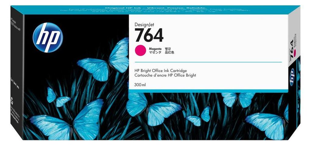 HP Purpurová atramentová kazeta 764, 300 ml, Rad Obrázok produktu 
