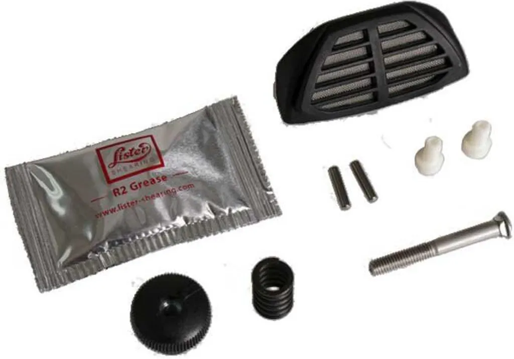 Service-kit Lister Legend argent haute performance pour tonte équine