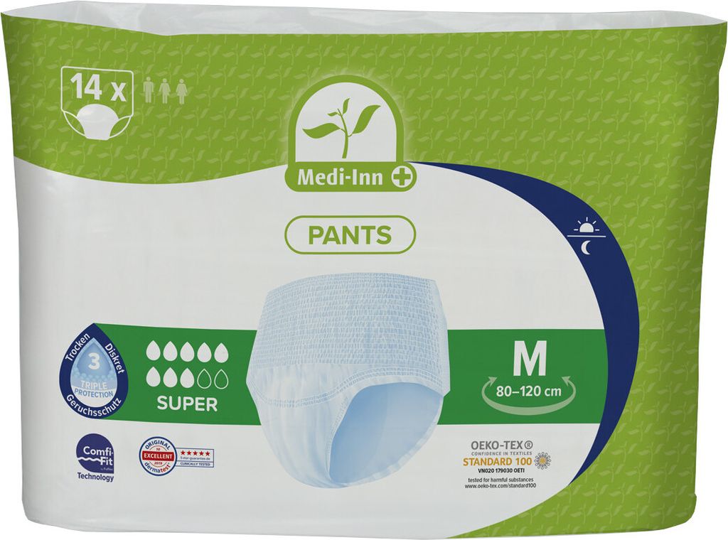 A package of incontinence pants.