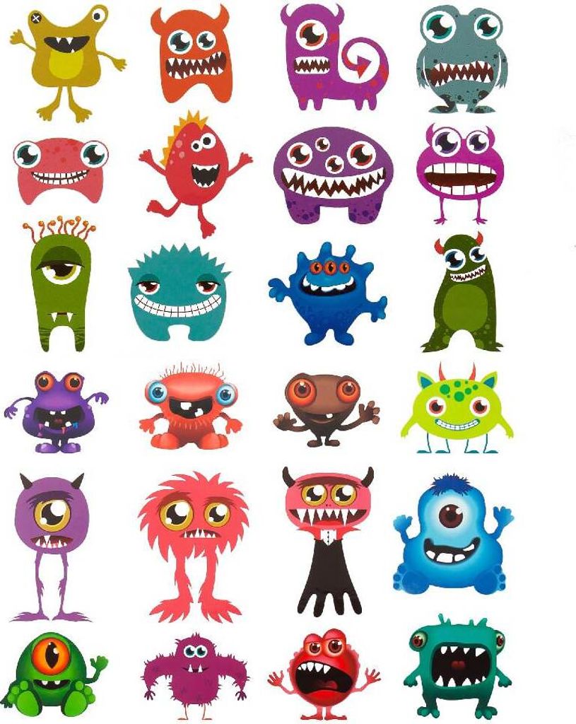 Oblique Unique Temporäre Klebetattoos Kinder Tattoo Set - Produktbild 