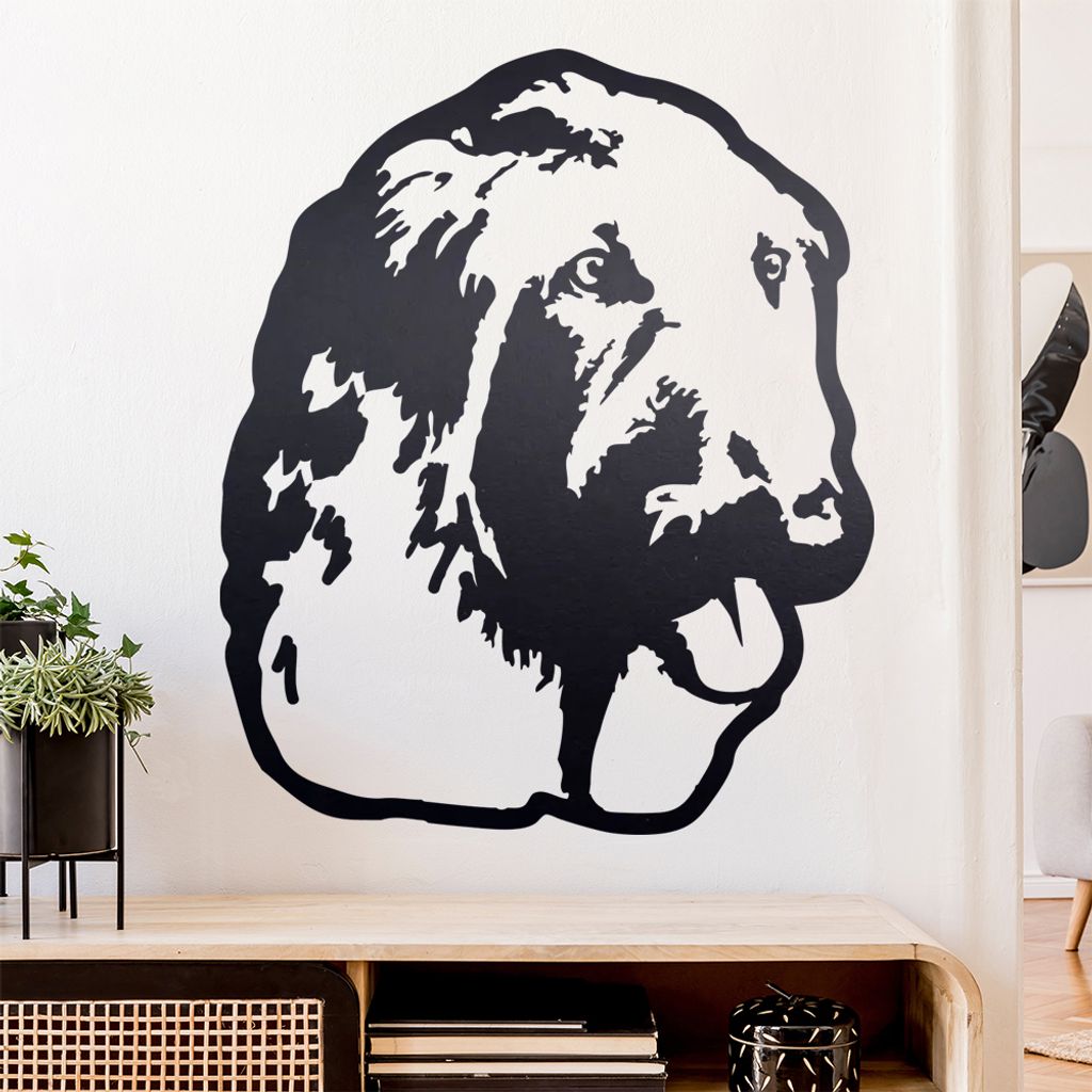 Scottish deerhound Hund Wandtattoo Wandaufkleber Wall Sticker - Dekoration, Küche, Wohnzimmer, Schlafzimmer, Badezimmer