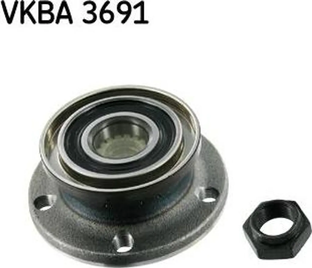 SKF VKBA 3691 Kit de roulements de roue OE 51757885 pour Alfa 147 156