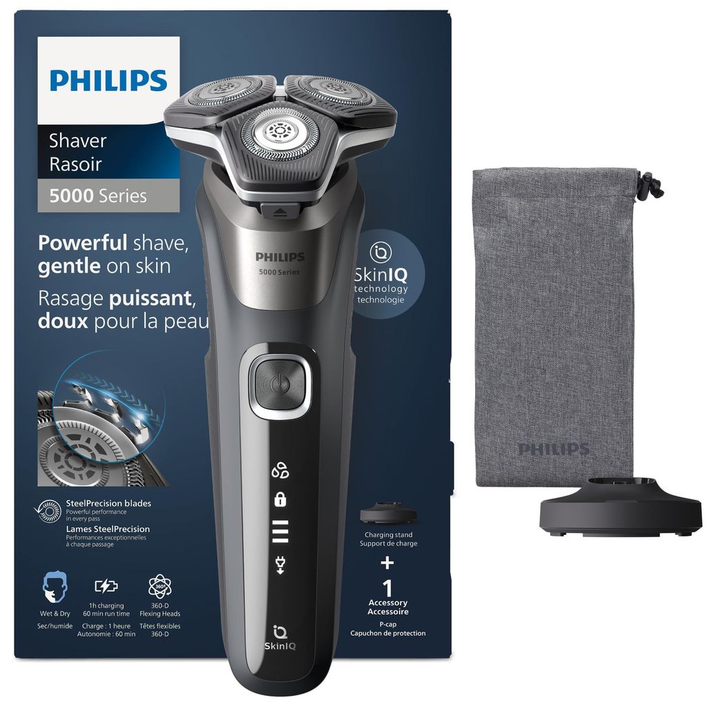 Philips SHAVER Series 5000 S5887/13 Elektrischer Nass- und Produktbild 